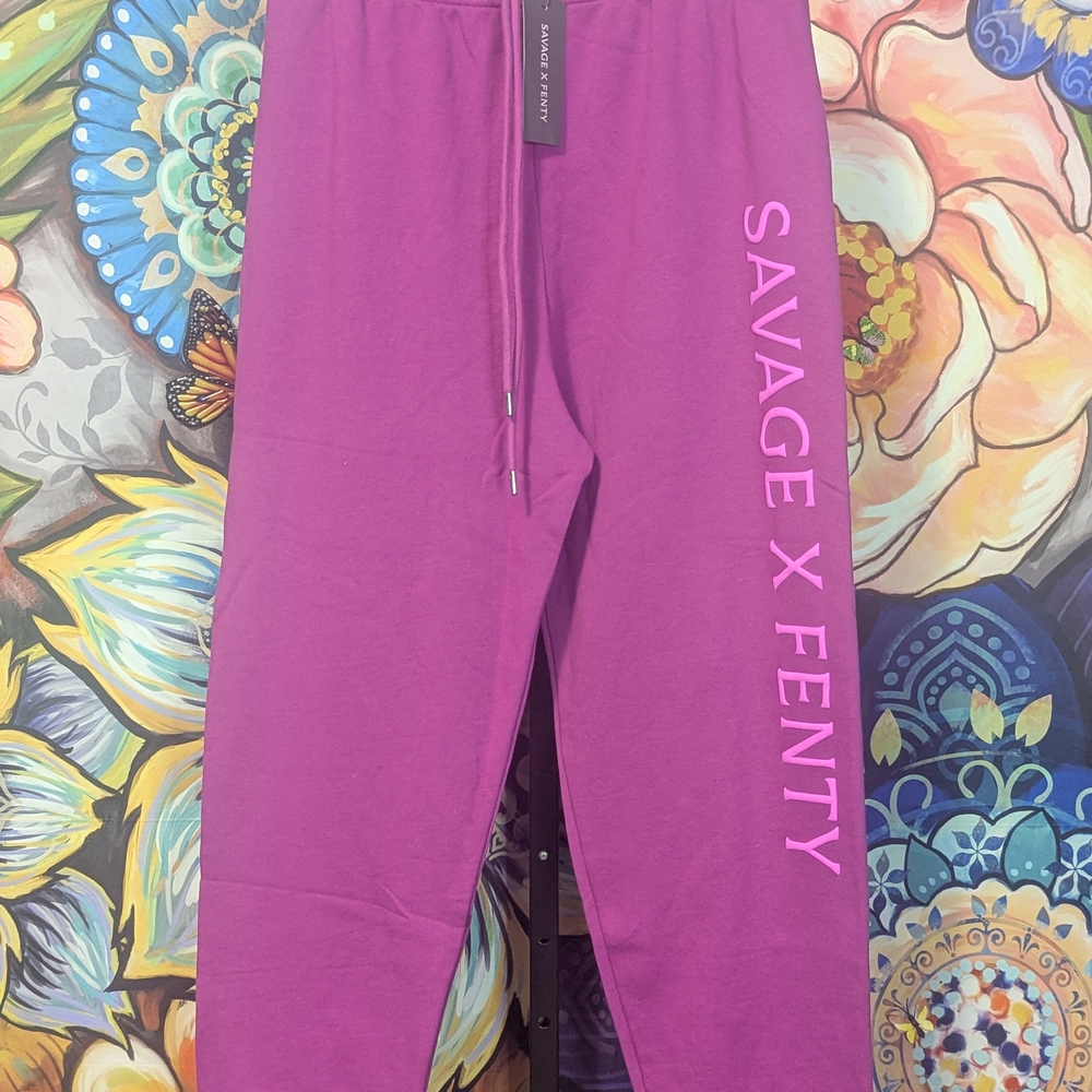 Savage X Fenty Purple Track Pants